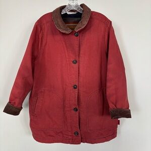 Woolrich Fleece Lined Barn‎ Jacket Size XXL
